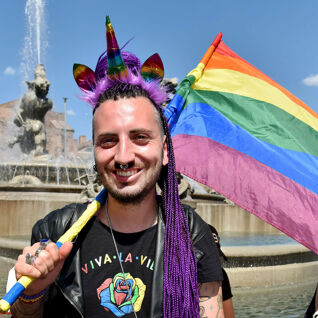 PHOTOS: Colossal Pride celebration floods the streets of Rome