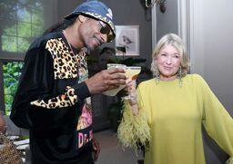 PHOTOS: Snoop Dogg surprises guests at Martha Stewart&#039;s Las Vegas restaurant opening