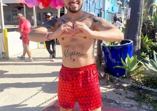 PHOTOS: Cupid’s Undie Run strips down and spreads the love in Venice Beach