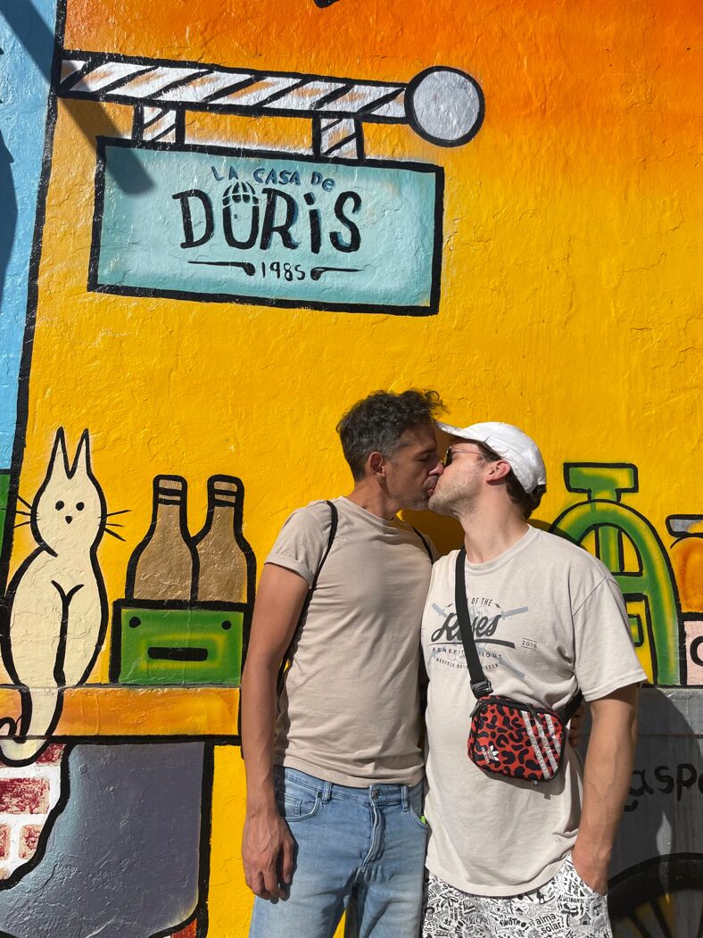 La Casa de Doris is a great place to eat ... and kiss.