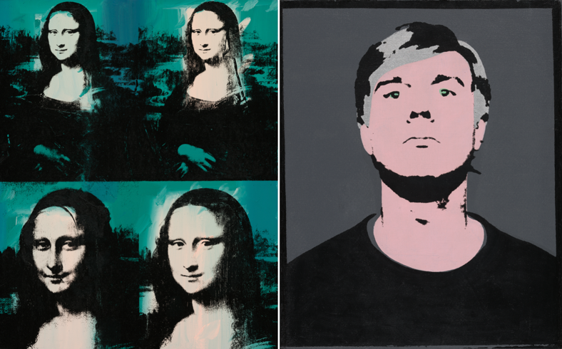 Andy Warhol on exhibit at the Chicago Art Institute