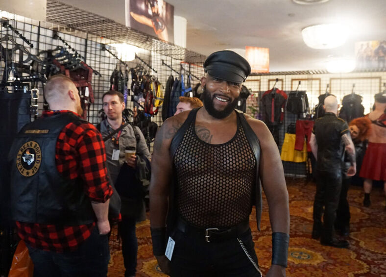 Hot leather daddies were in full force at CLAW.