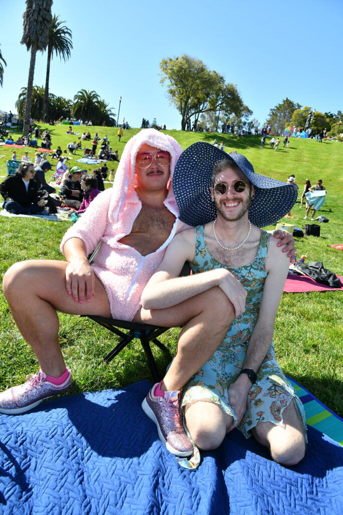 Easter in Dolores Park in San Francisco.