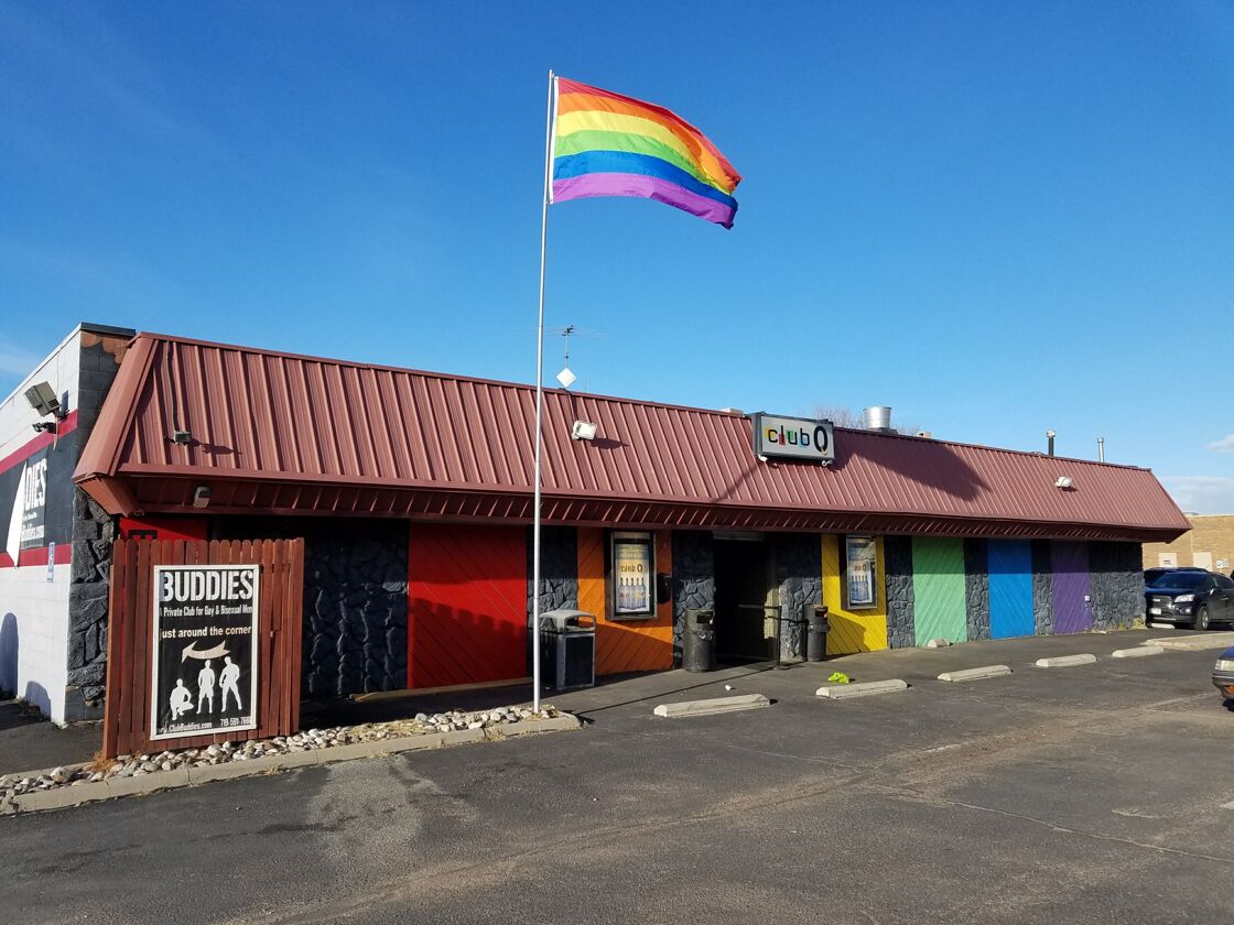 Street view of Club Q in Colorado Springs.