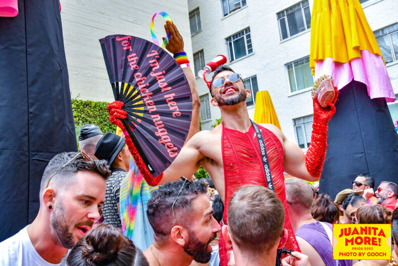 San Francisco Pride attendee