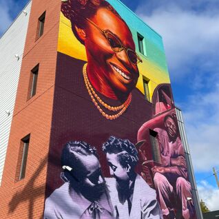 Pride in Places: Center for queer BIPOC youth honors namesake&#039;s legacy with 4-story mural