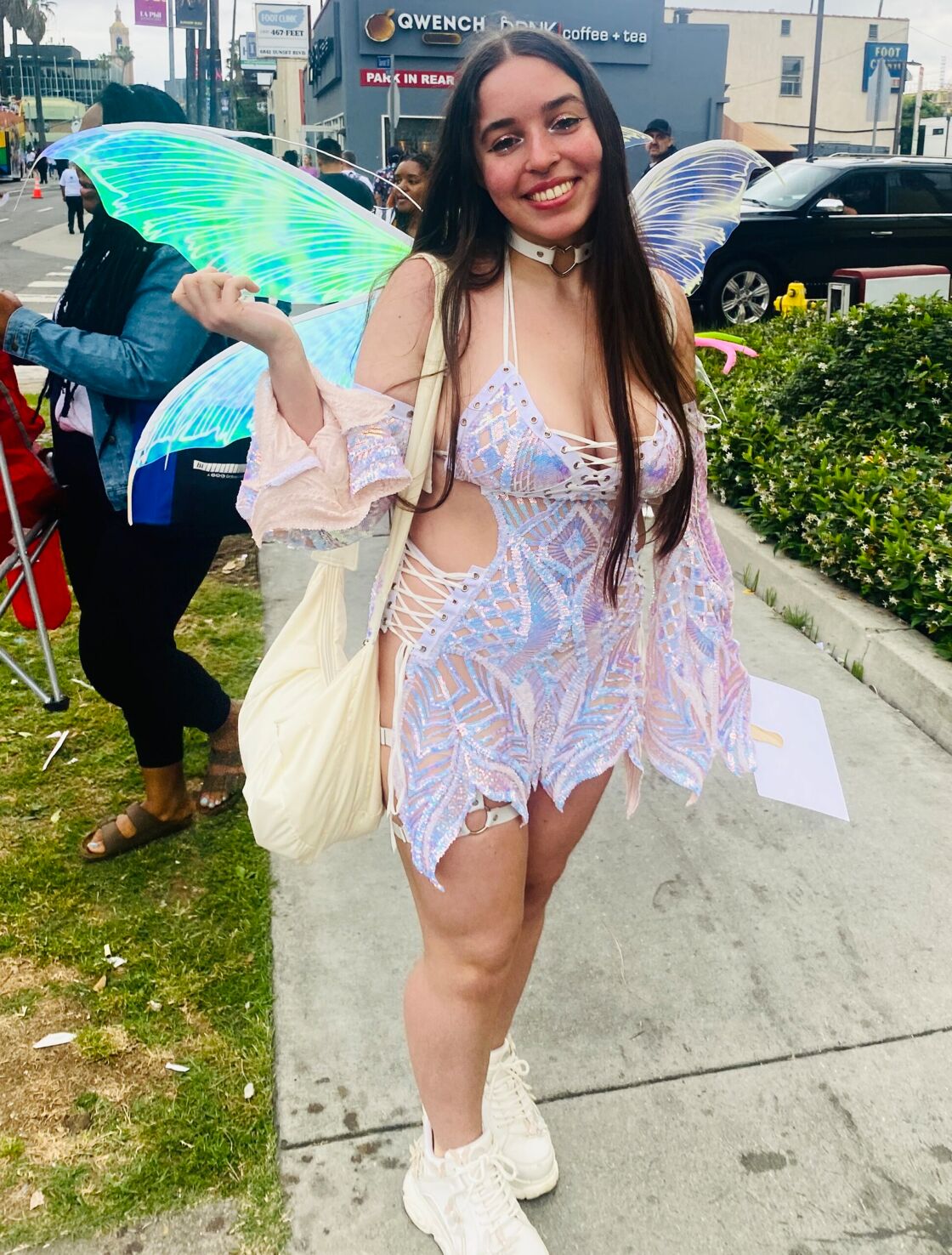 LA Pride Parade fairy