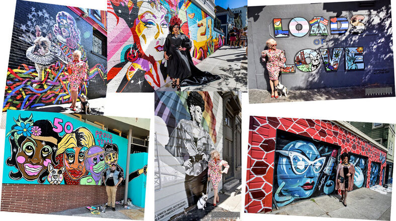 The many murals of Juanita MORE!