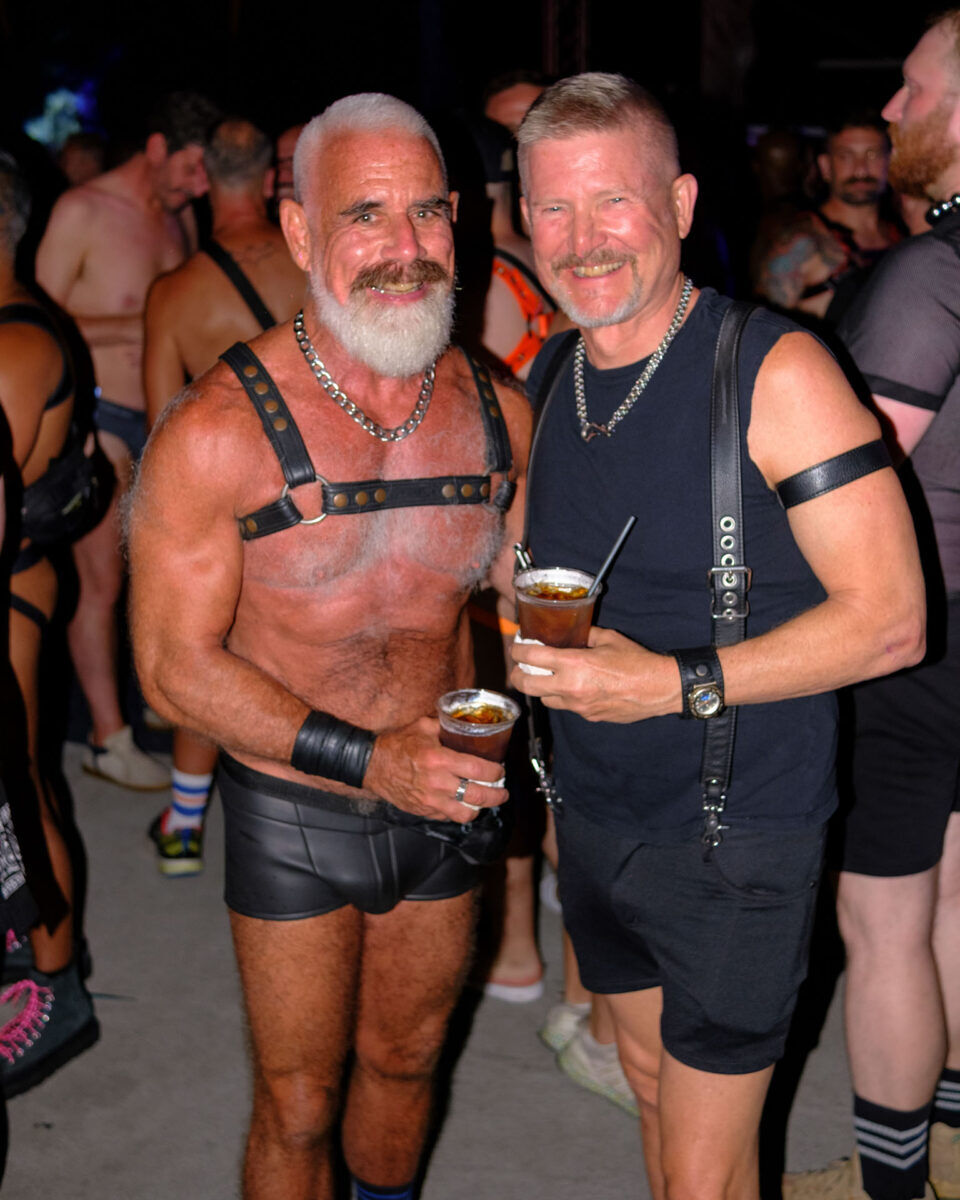 Provincetown Bear Week attendees at Crown & Anchor