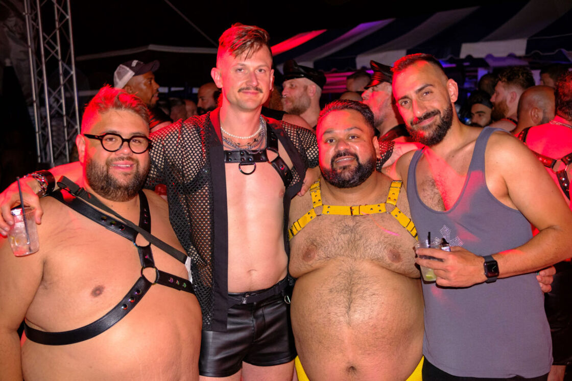 Provincetown Bear Week attendees at Crown & Anchor