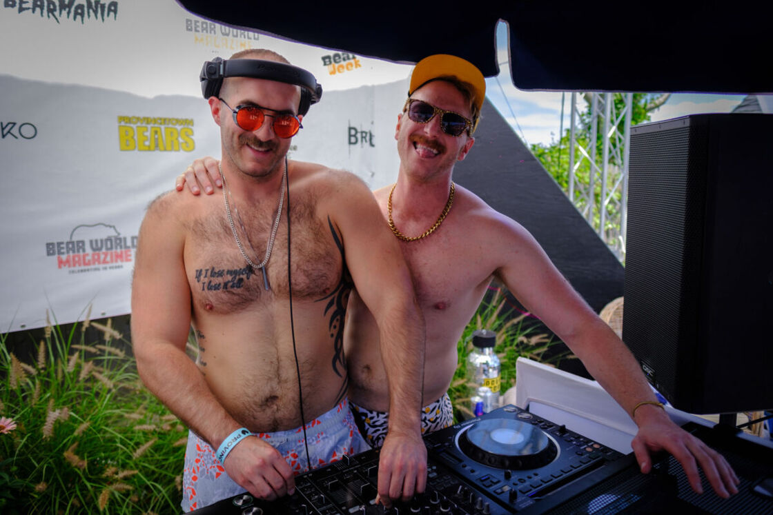 Otter Pop Pool Party DJs at Provincetown Bear Week