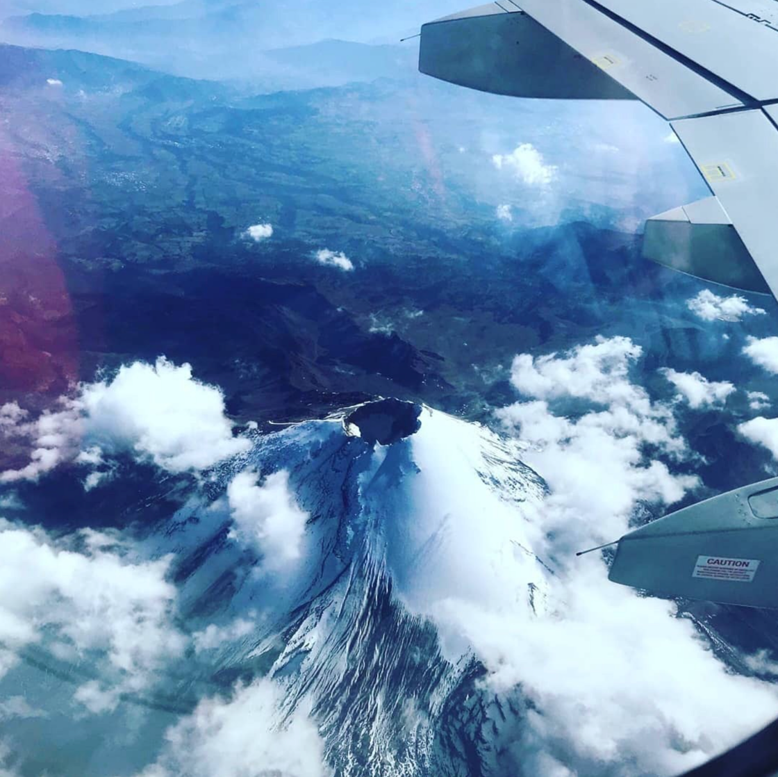  An aerial view of Pico de Orizaba. Credit: Pico de Orizaba/Instagram.