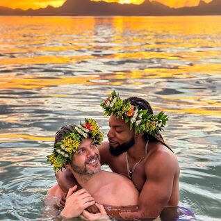 Newlywed content creators share highlights from honeymoon in Bora Bora