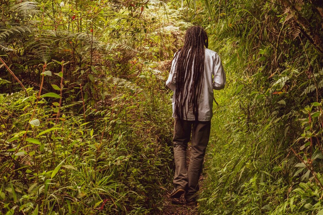 Hiking at Cannua Lodge.
