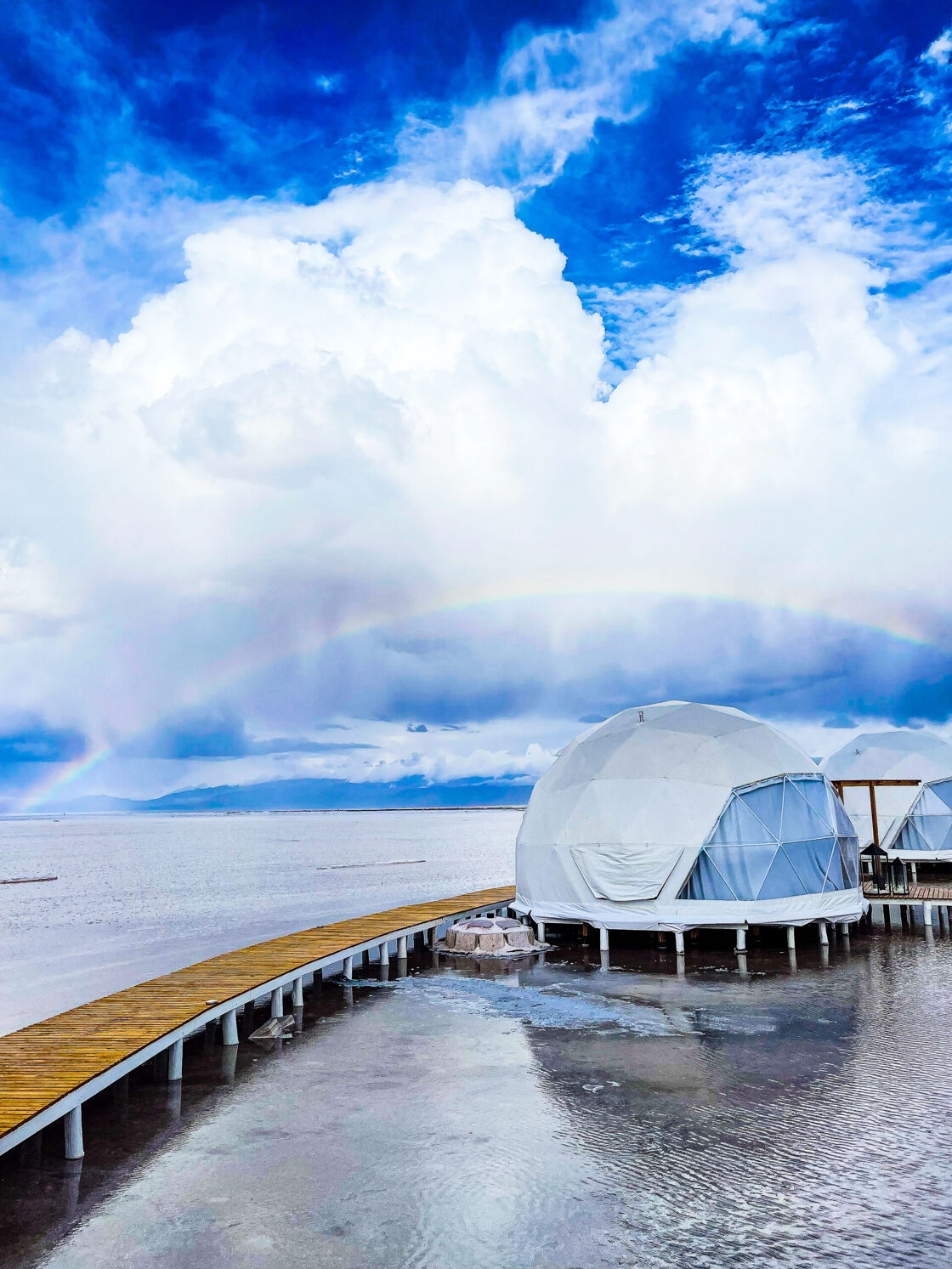 Glamping at Pristine Salinas Grandes Luxury Camp.