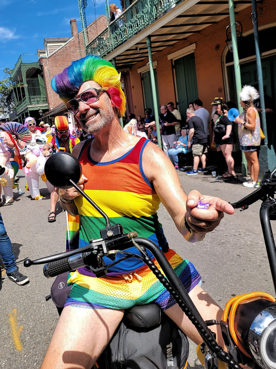 Southern Decadence 2023 attendee