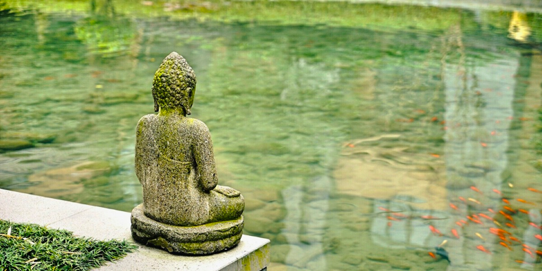Statue at Tassajara Zen Center