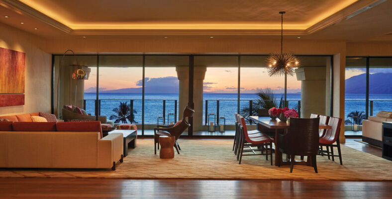 The "Maile" Presidential Suite at the Four Seasons Maui at Wailea
