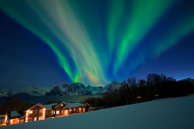 Northern Lights in Norway (Photo courtesy of Up Normay) 