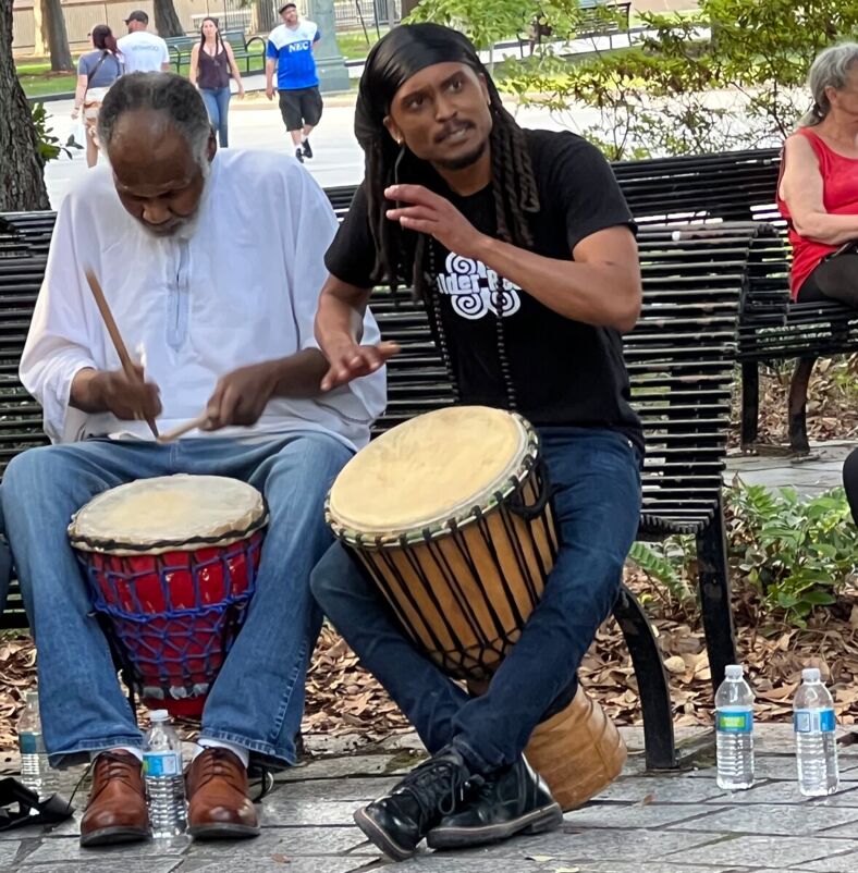 Congo Square drum circle, New Orleans