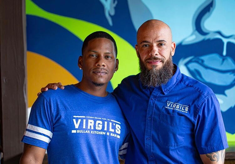 The owners of Virgil's Gullah Kitchen and Bar in Atlanta.