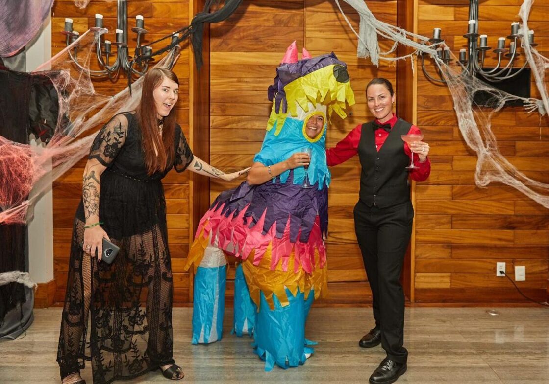 VACAYA Halloween costume party, Puerto Vallarta, October 31, 2023.