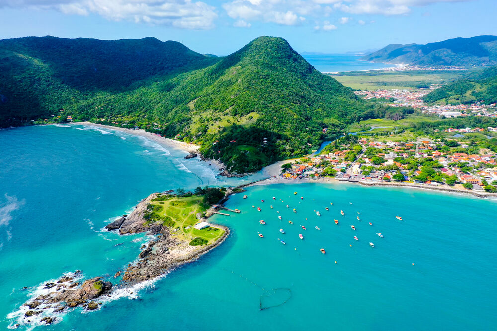 Matadeiro Beach in Florianopolis, Brazil