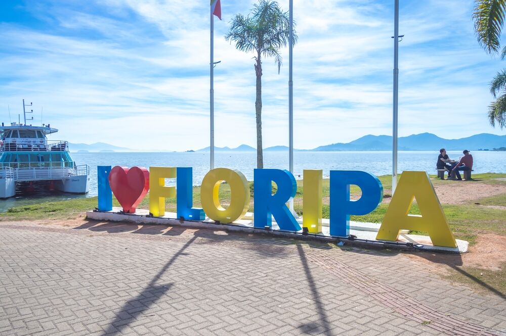 I heart Floripa sign