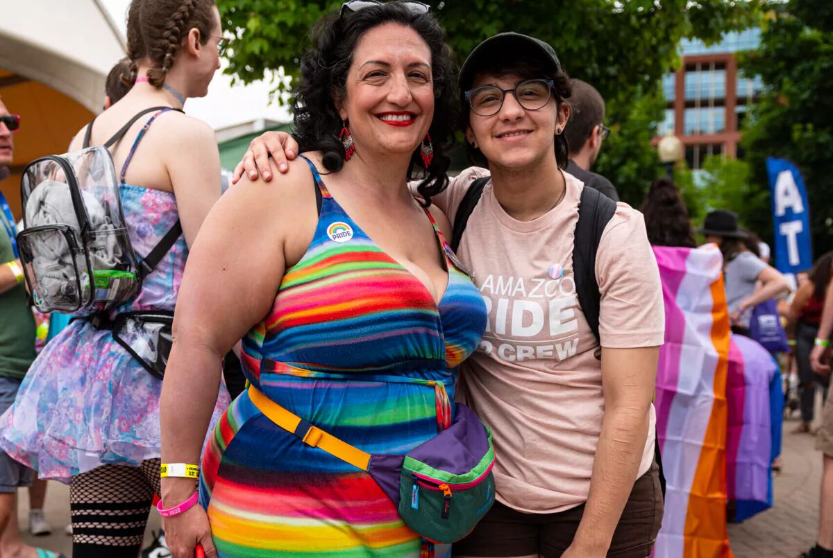 Very first Pride for mother & son