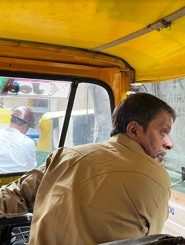 Indian taxi driver