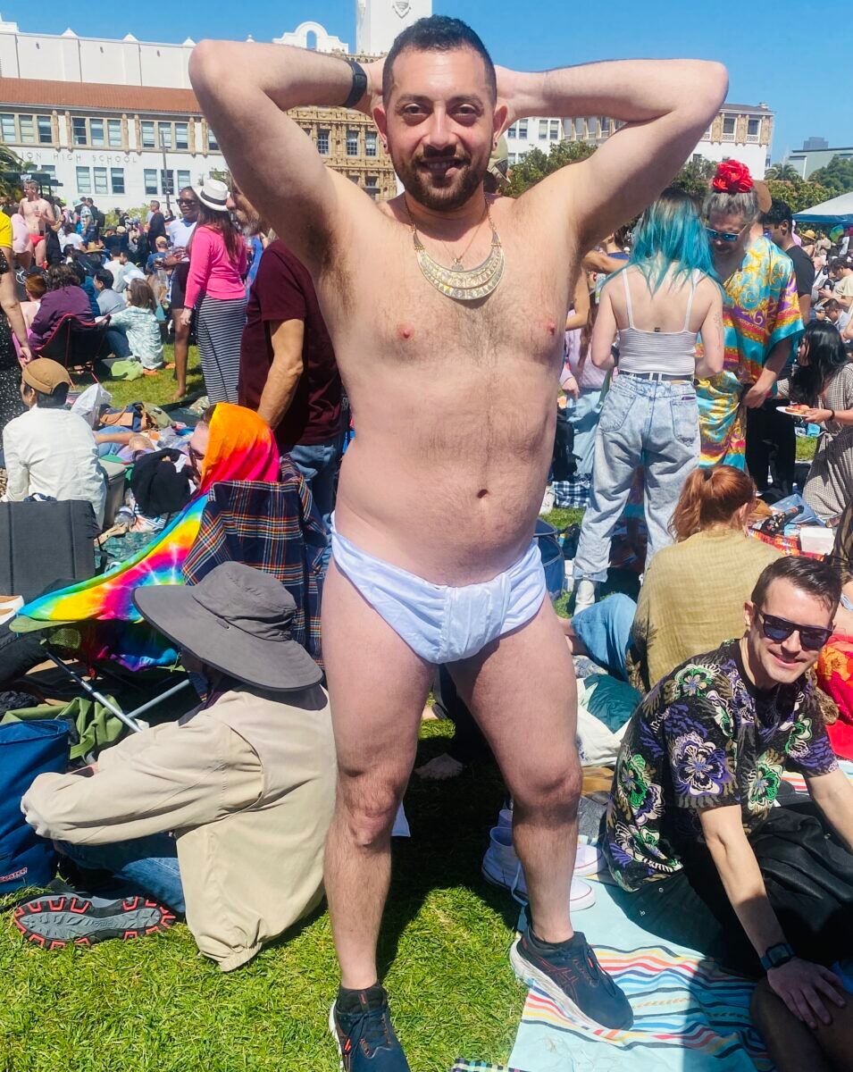 Ahmad sporting another loincloth photo option