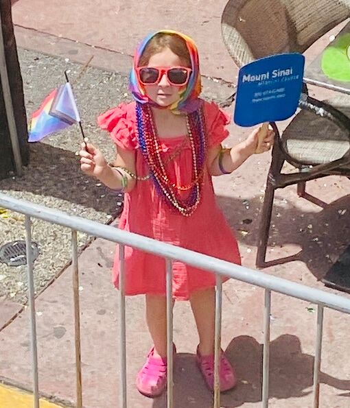 The next generation coming out to support the community, living proof of the progress we have made thus far.