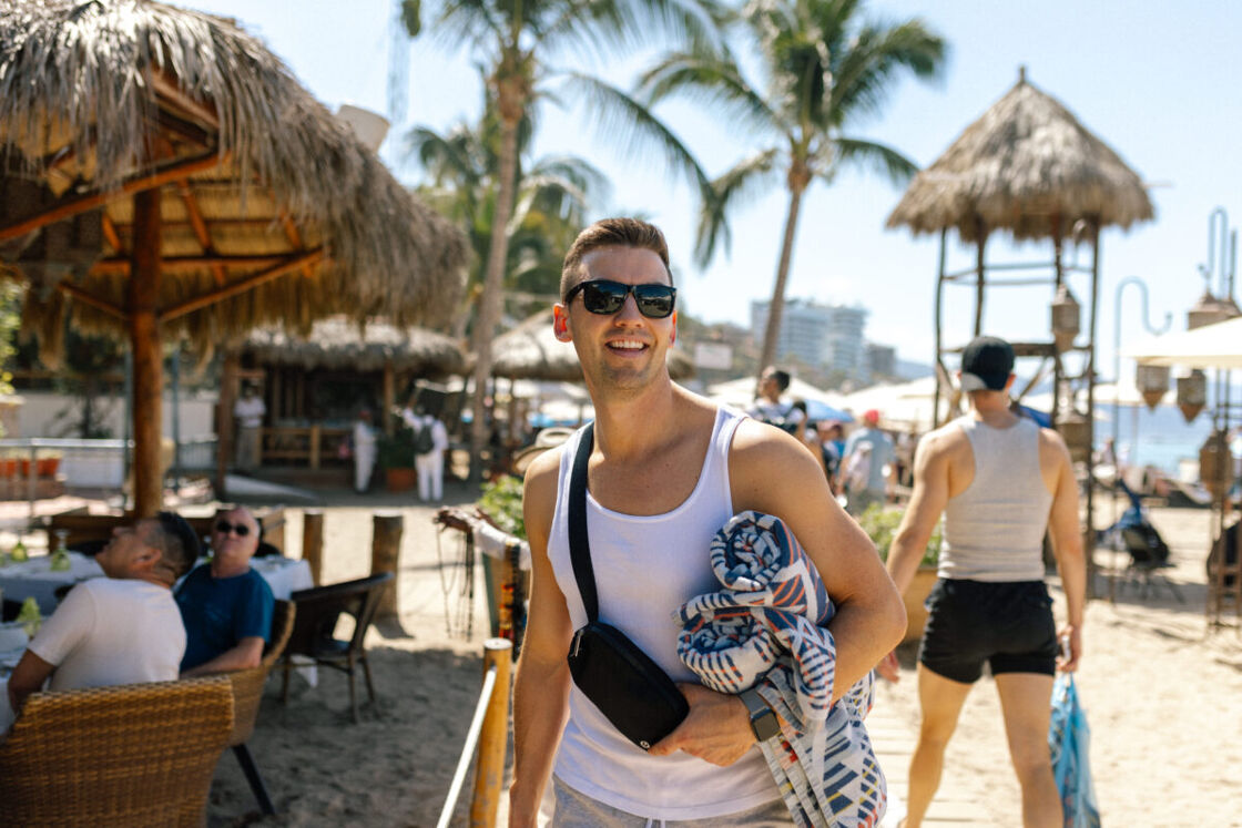 Author Matthew Schueller in Puerto Vallarta in Feb 2024