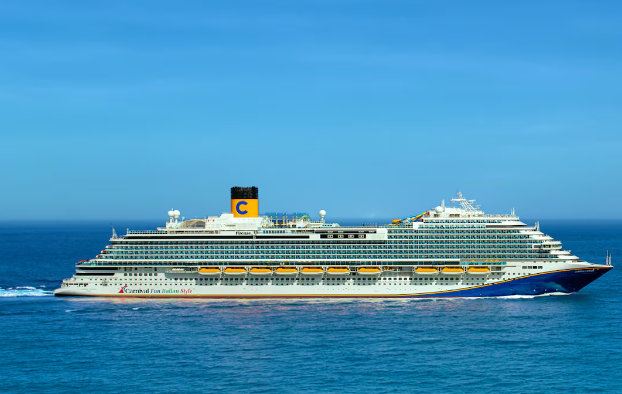 Carnival cruise ship at sea. Photo via Carnival Cruise Line