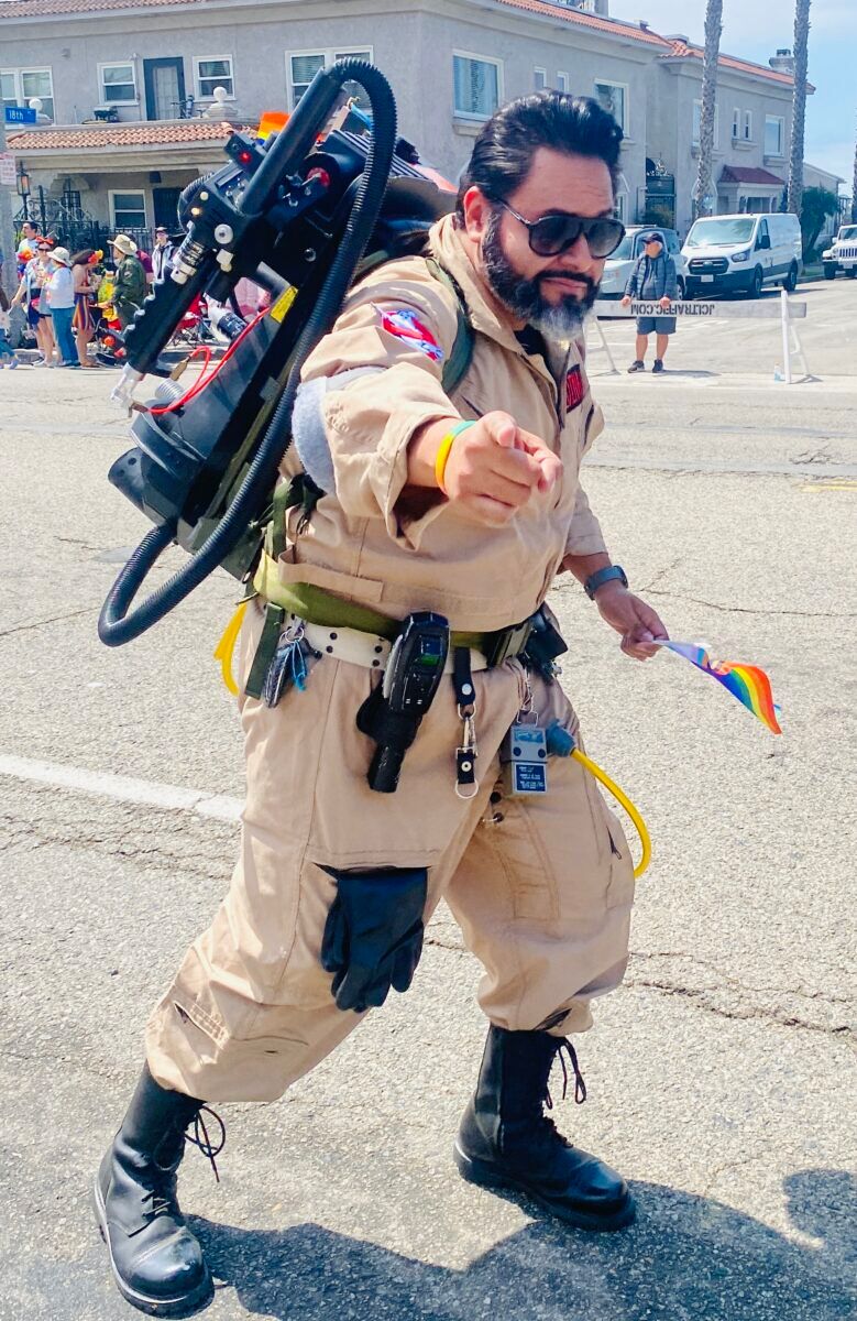 Ghostbuster at Long Beach Pride parade