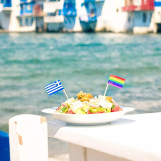 Here&#039;s how to sunbathe on a gorgeous beach in Greece while helping LGBTQ+ refugees