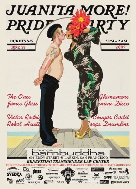 Juanita More Pride 2009 poster