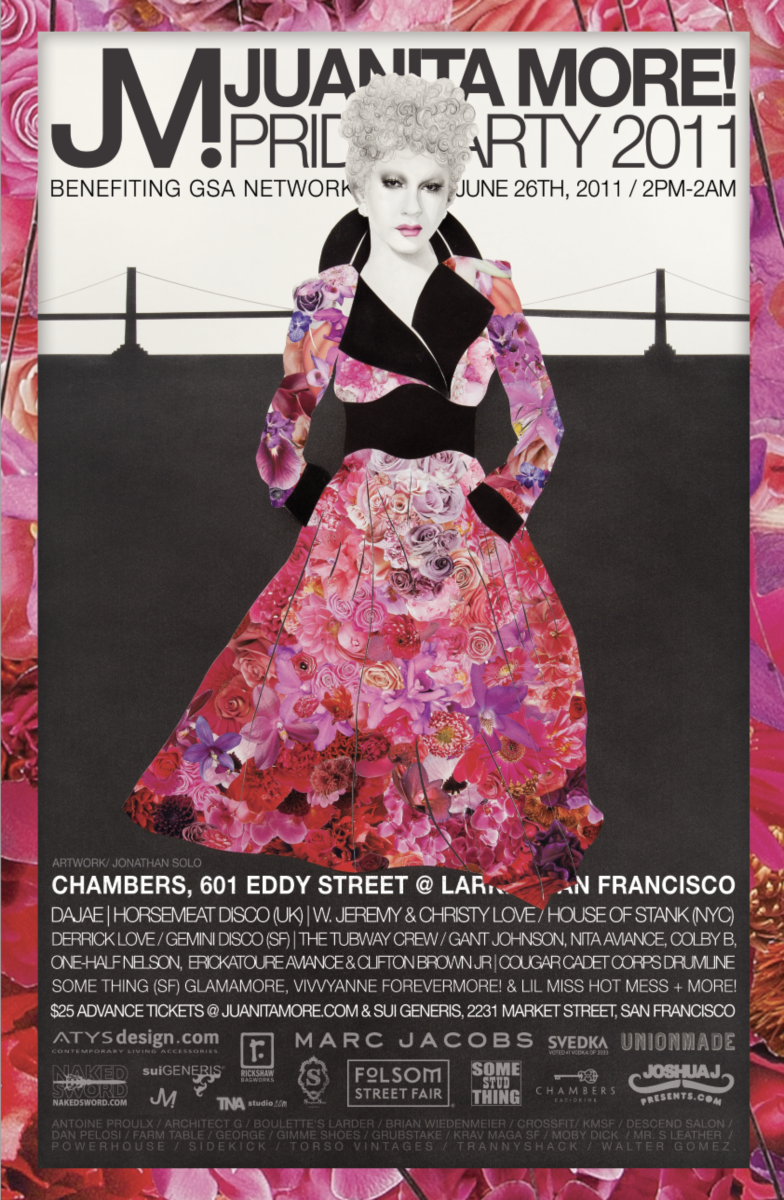 Juanita More Pride 2011 poster