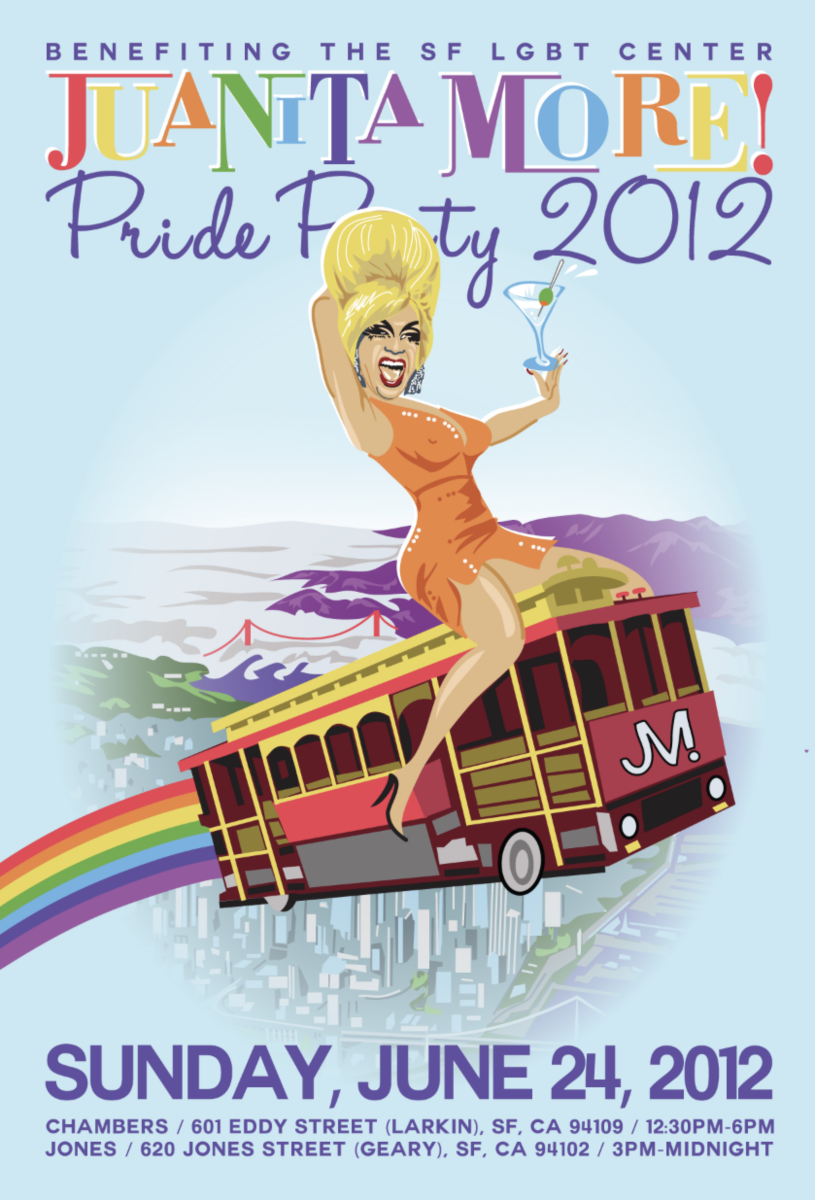 Juanita More Pride 2012 poster