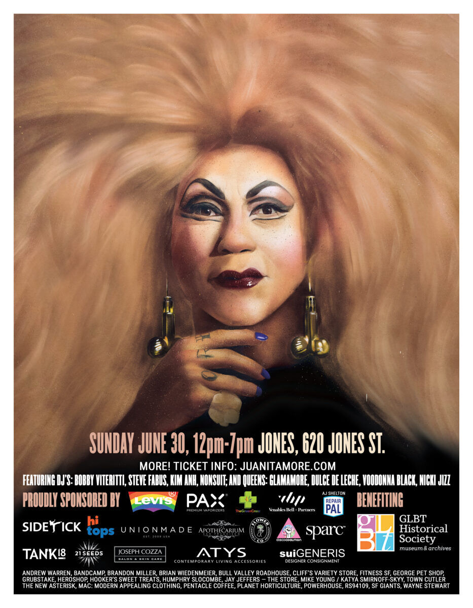 Juanita More Pride 2019 poster