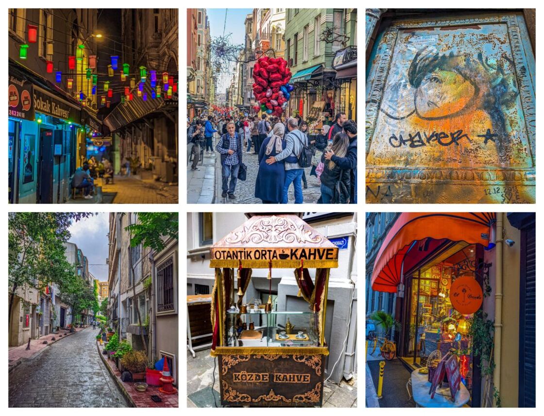The sights of Beyoğlu.