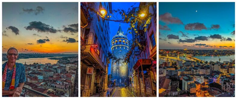 The view from and of Galata Tower. You guessed it: five stars, no notes!