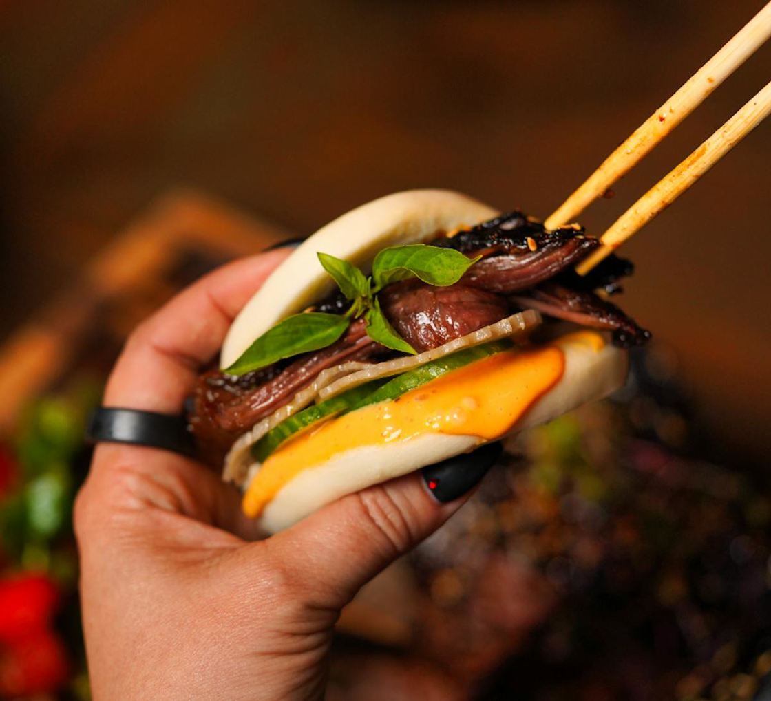 Bao bun at Phuc Yea in Miami