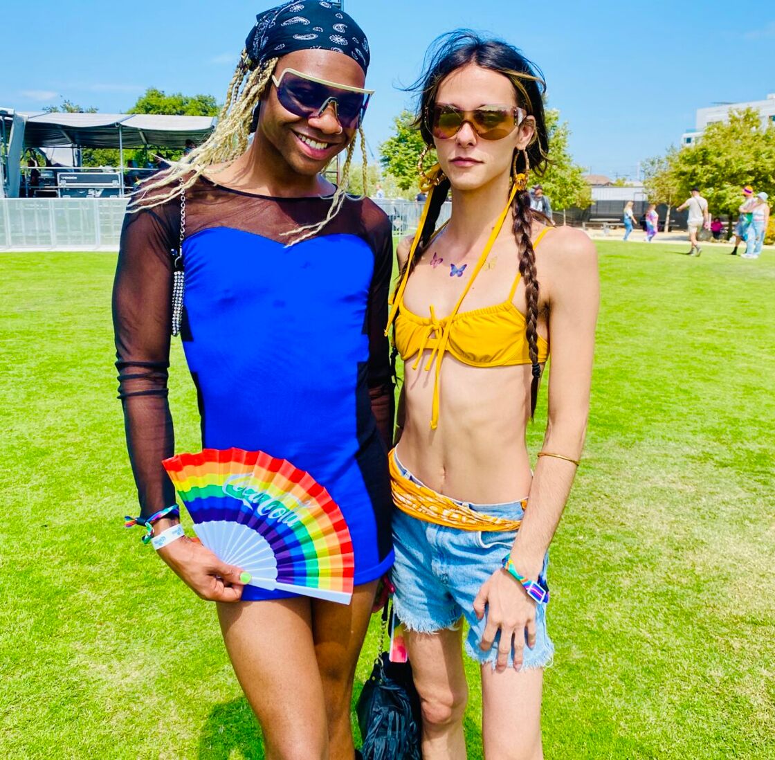 Rainbow Fan