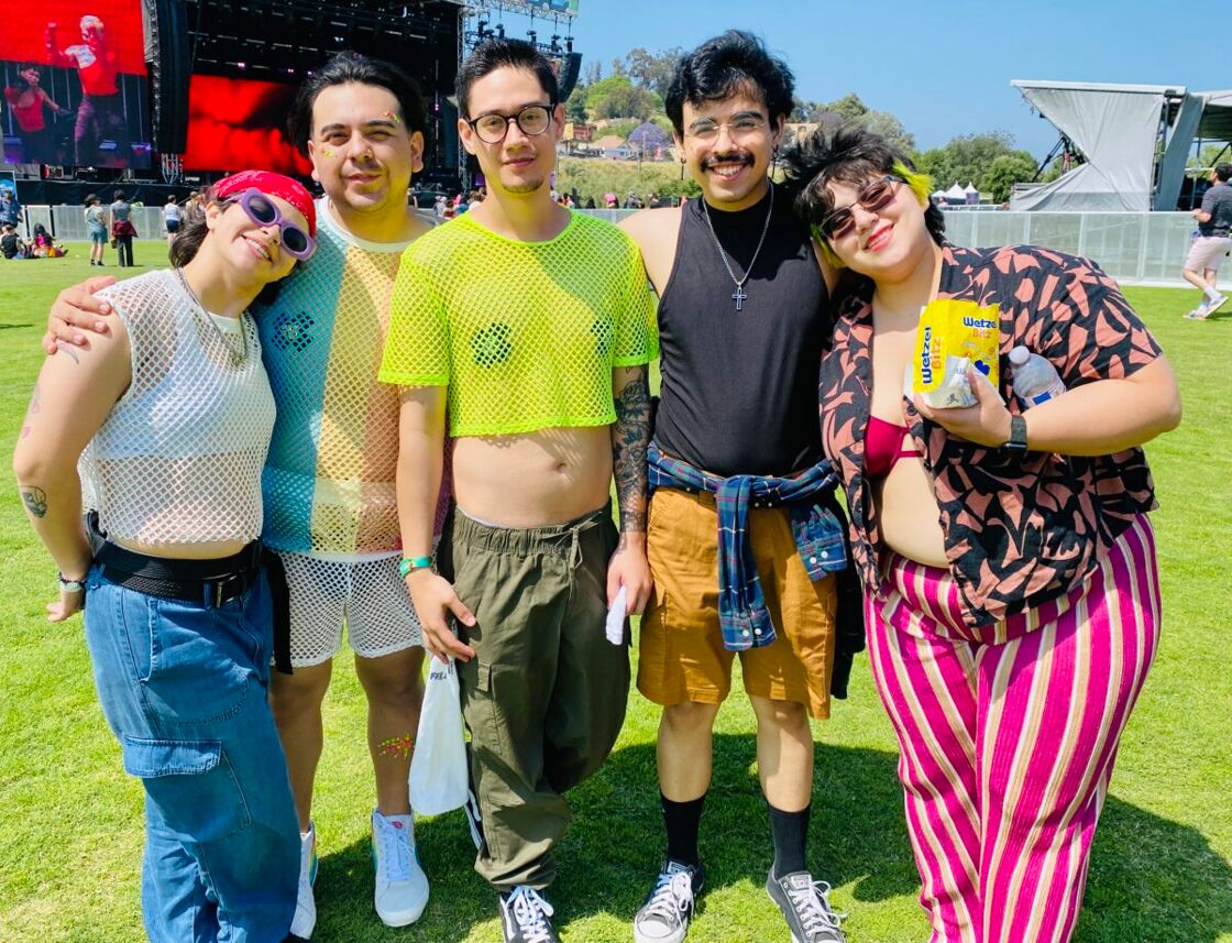 Group of 5 at LA Pride