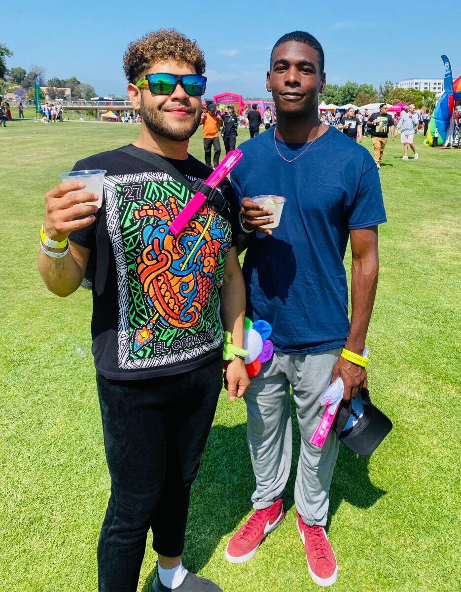 Couple at LA Pride