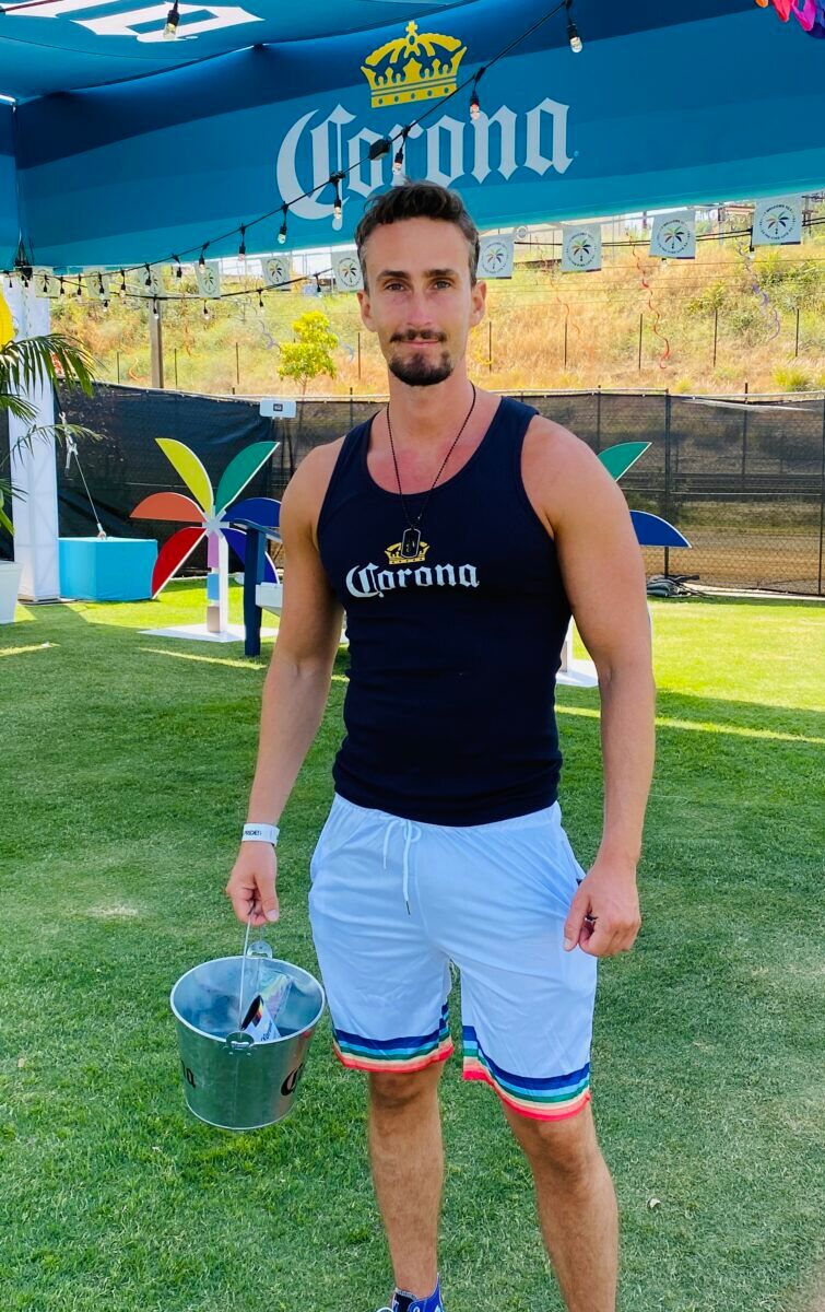 Corona hottie at LA Pride