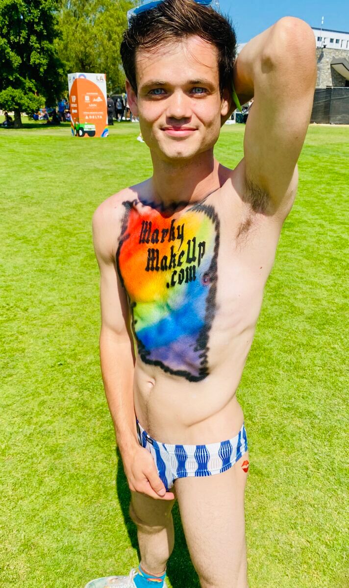 Body Paint at LA Pride