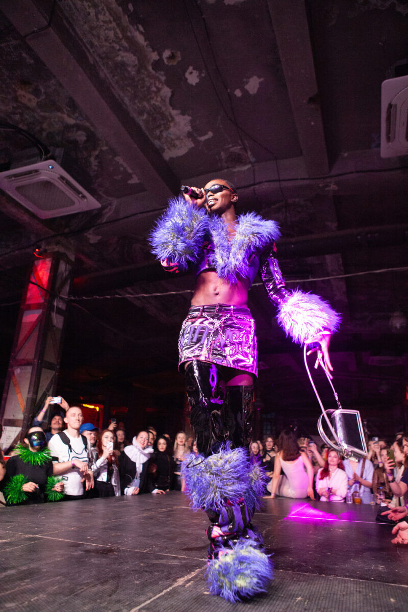 Hanabi Mugler sets the bar for ball participants with an electric opening performance