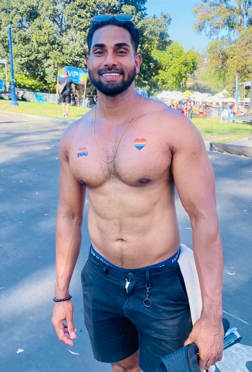 Sexy San Diego Pride guy